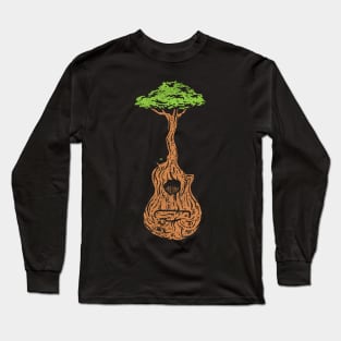 Guitar Tree Long Sleeve T-Shirt